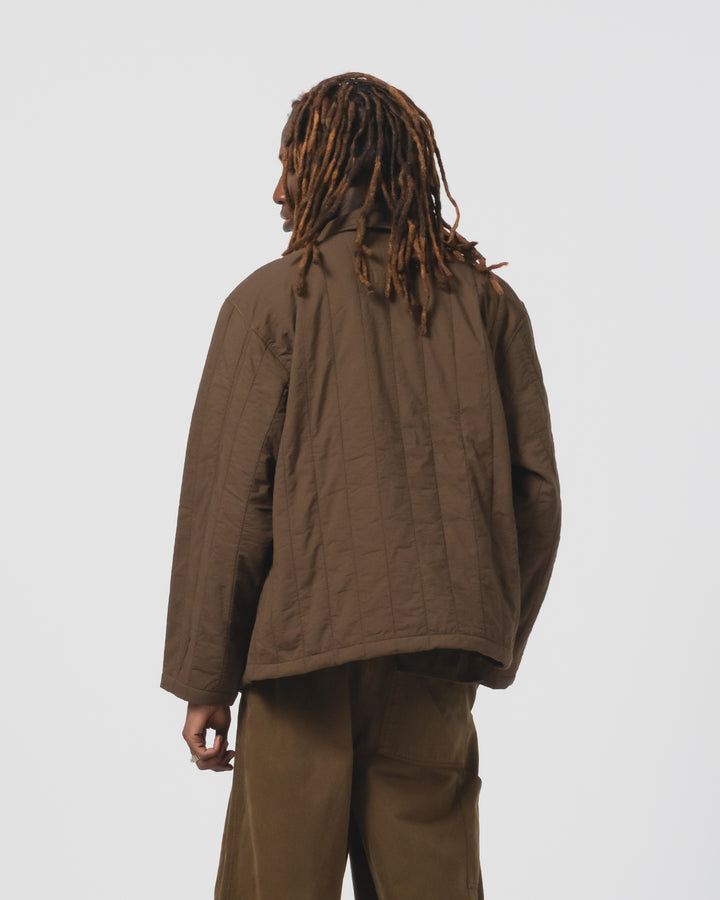 Sonora Jacket Quilted Cotton Java Brown