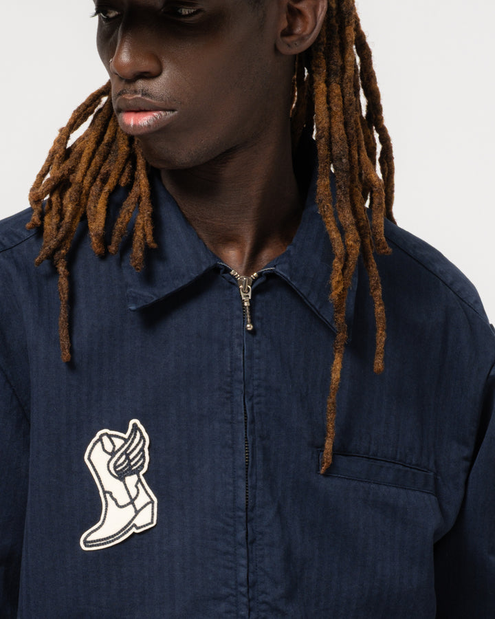Union Jacket Chevron Inda Blue
