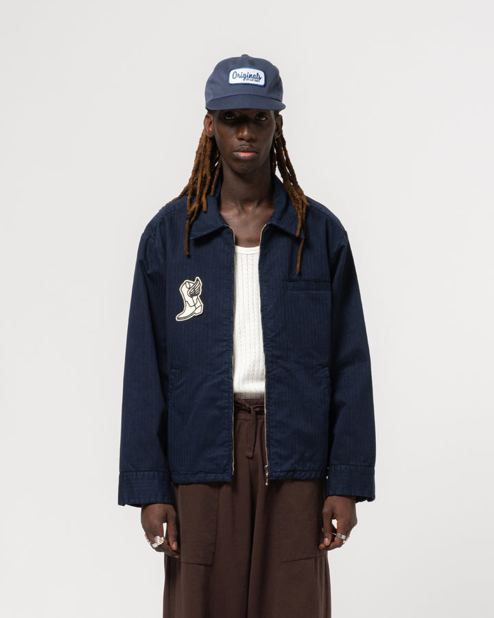 Union Jacket Chevron Inda Blue
