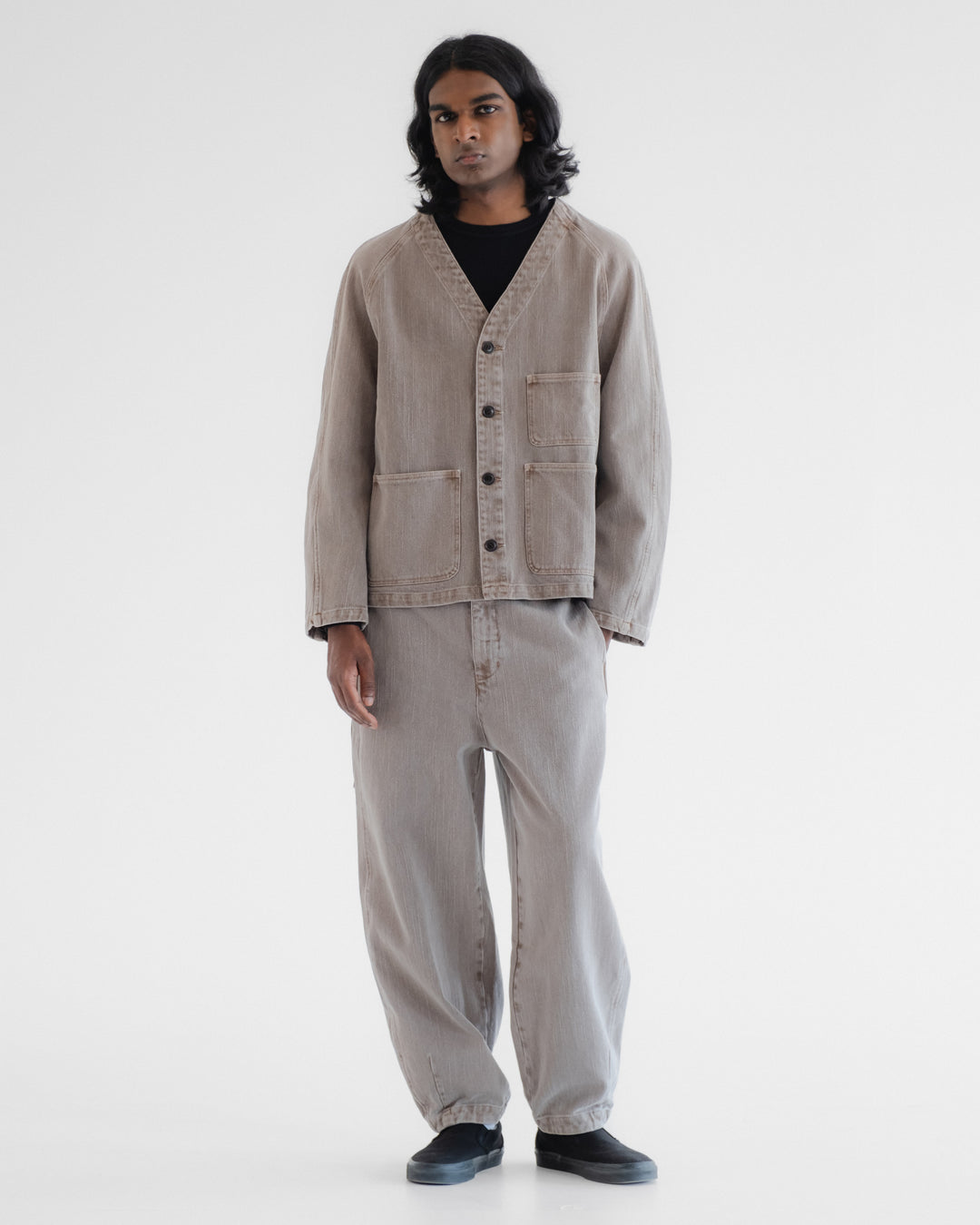 Loco Jacket Obi Cotton Siroco