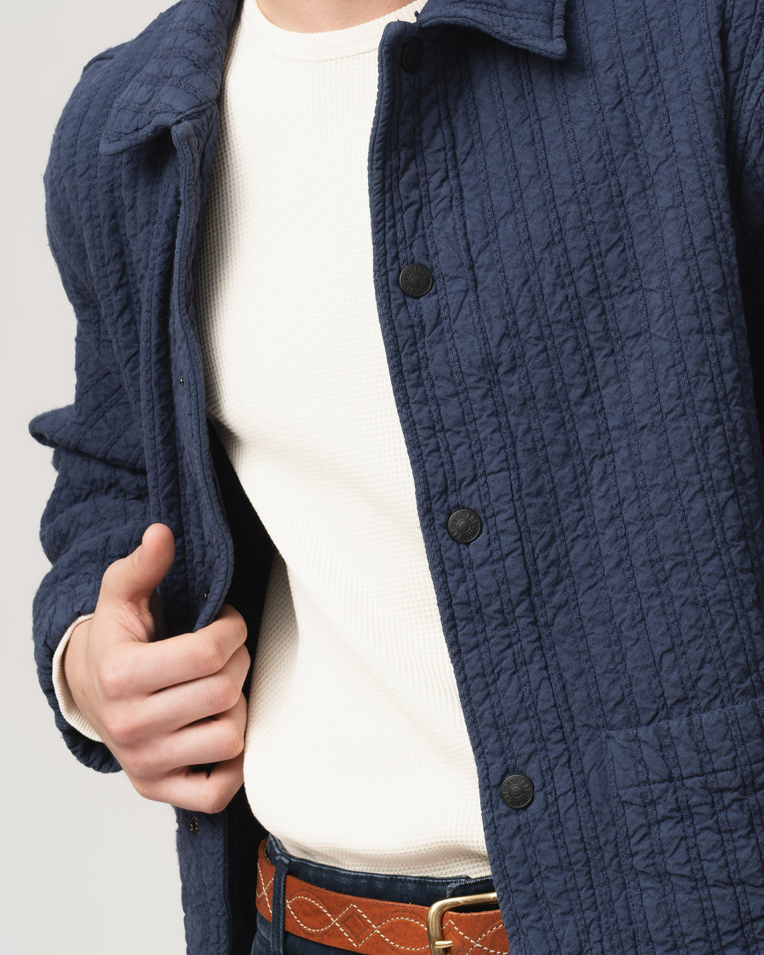 Sonora Jacket Dutton Jacquard Mood Indigo