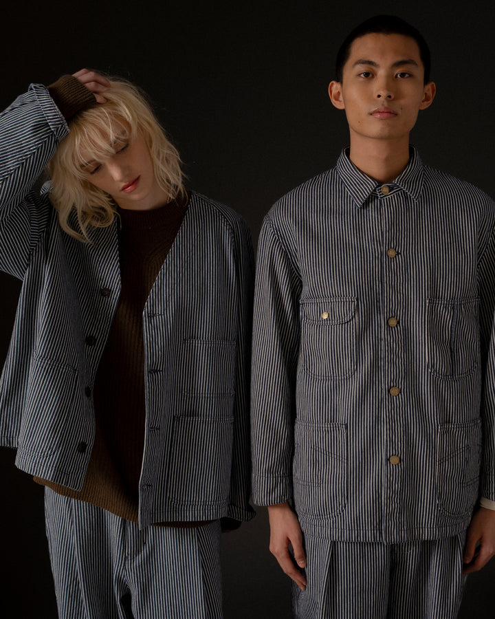 Alcatraz Jacket Rainbow Denim Multi-Blue