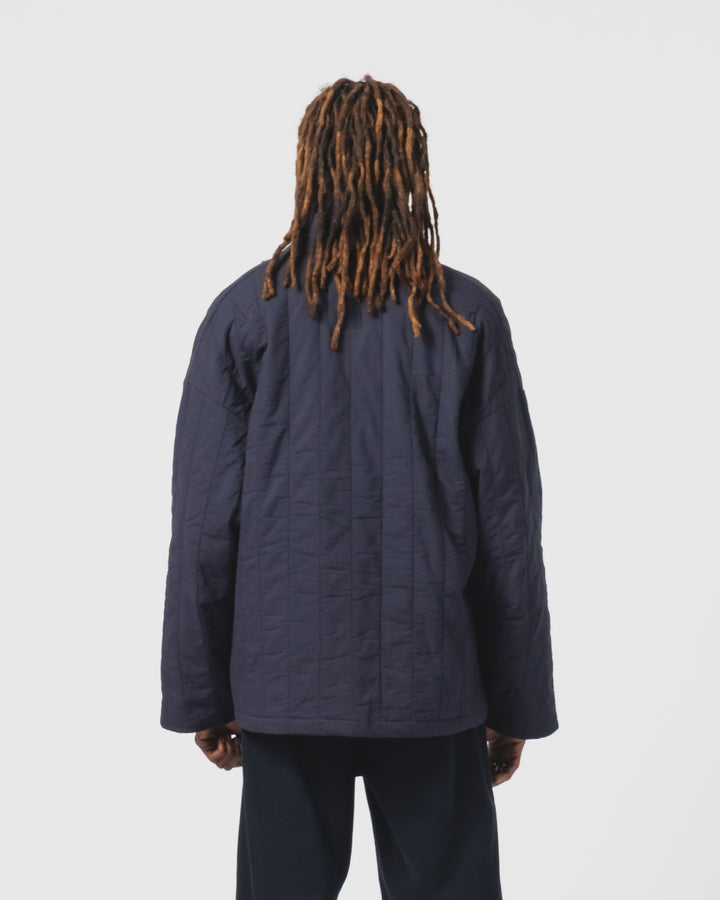 江戸ジャケット キルティングコットン インク