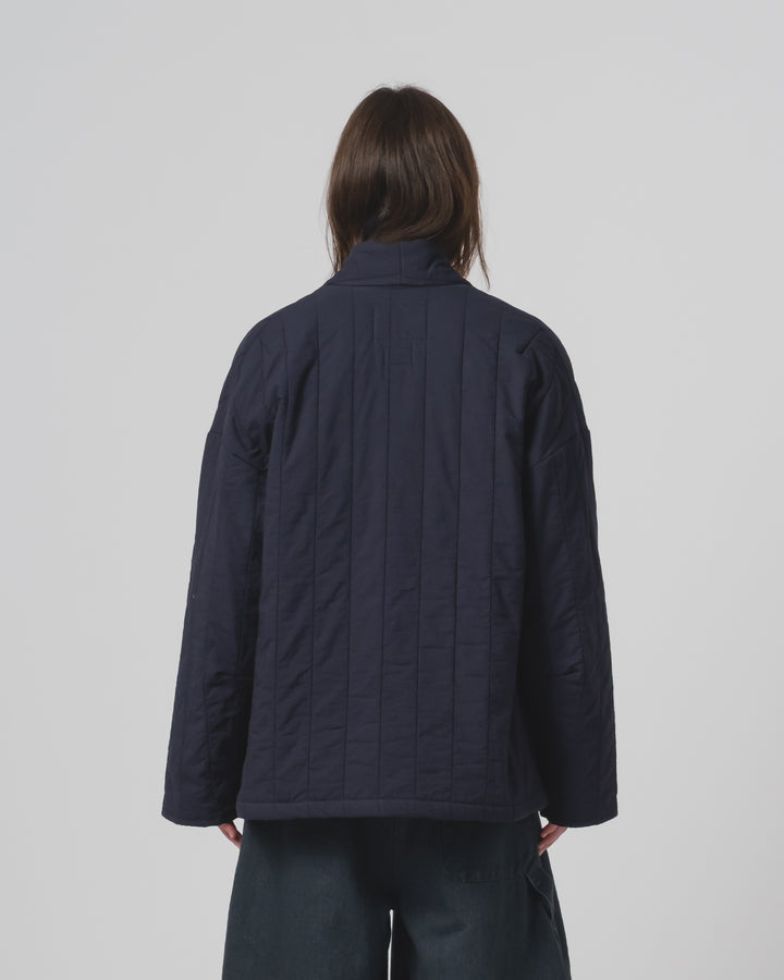 江戸ジャケット キルティングコットン インク