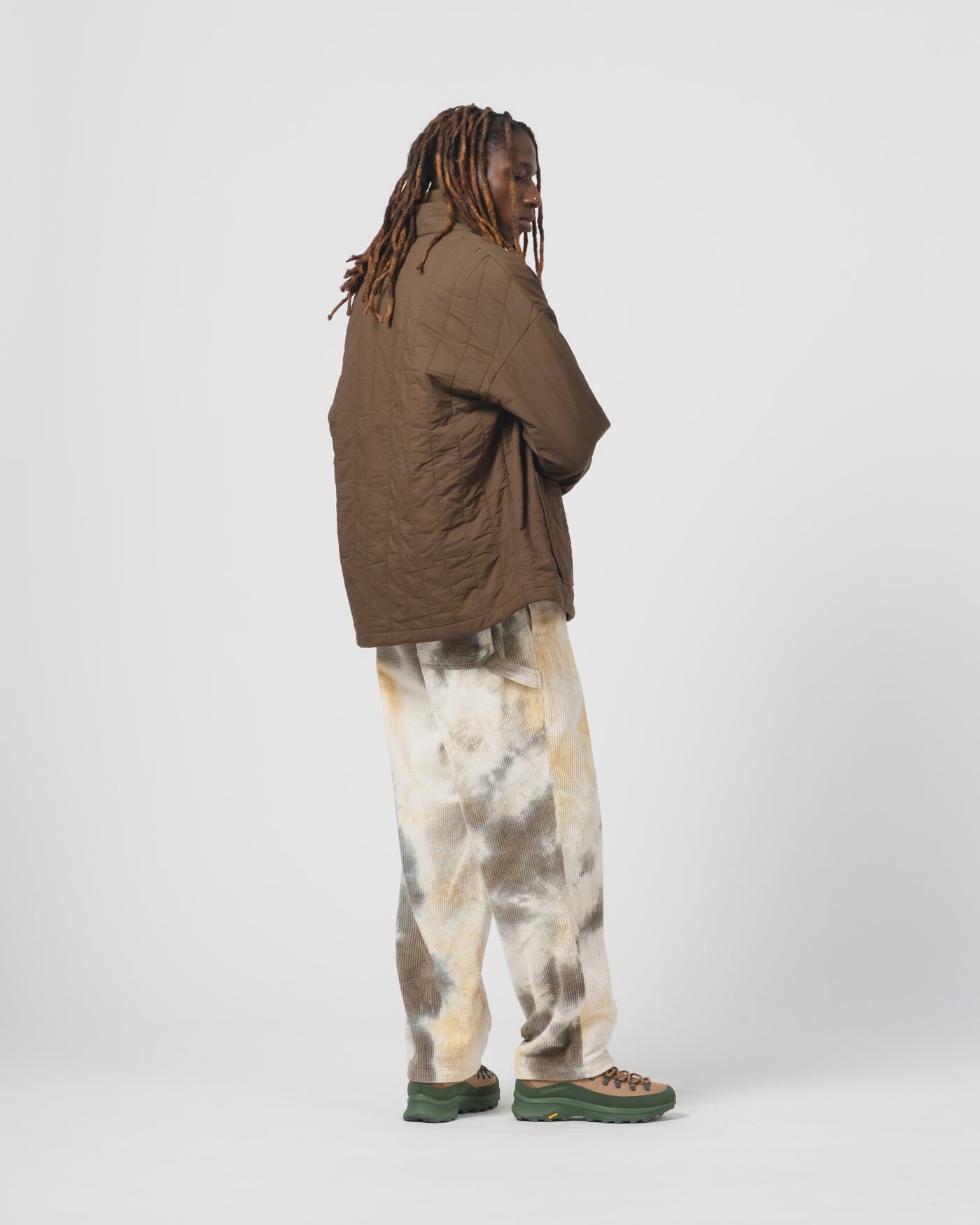 Edo Jacket Quilted Cotton Java Brown