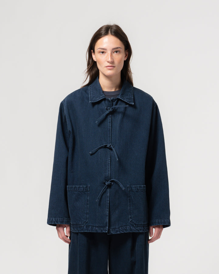 Temple Jacket Enigma Denim Blue