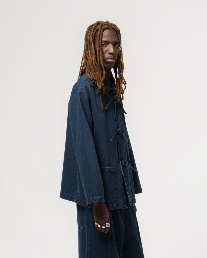 Temple Jacket Enigma Denim Blue