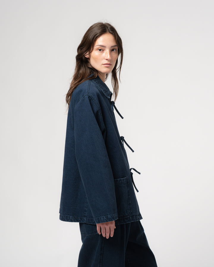 Temple Jacket Enigma Denim Blue