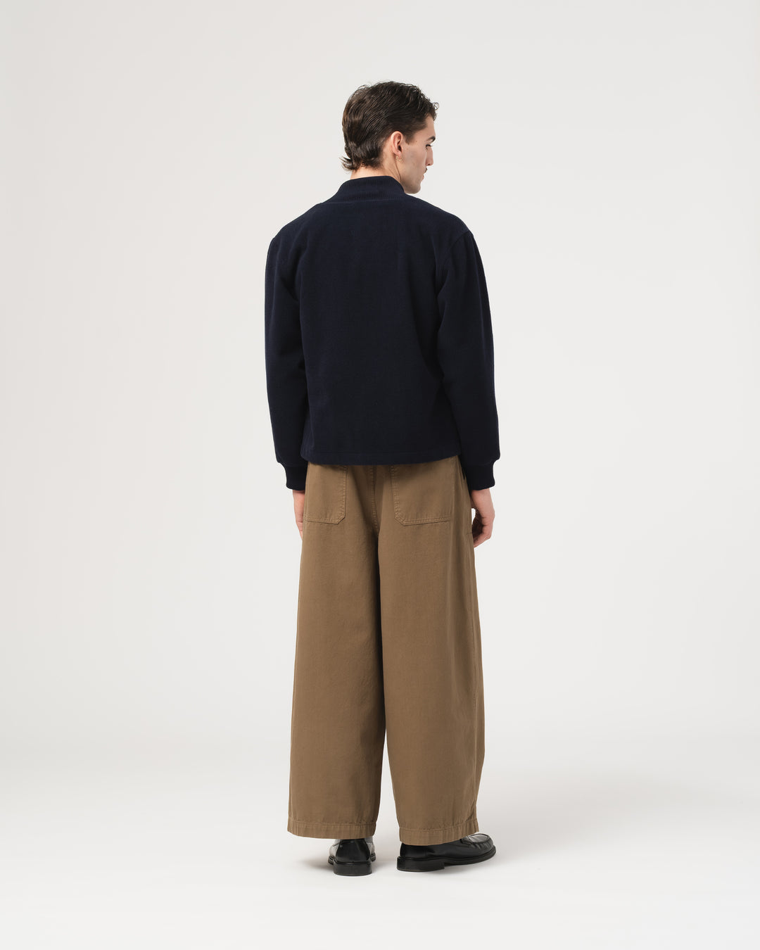Officer Cardigan Pachuca Wool Navy