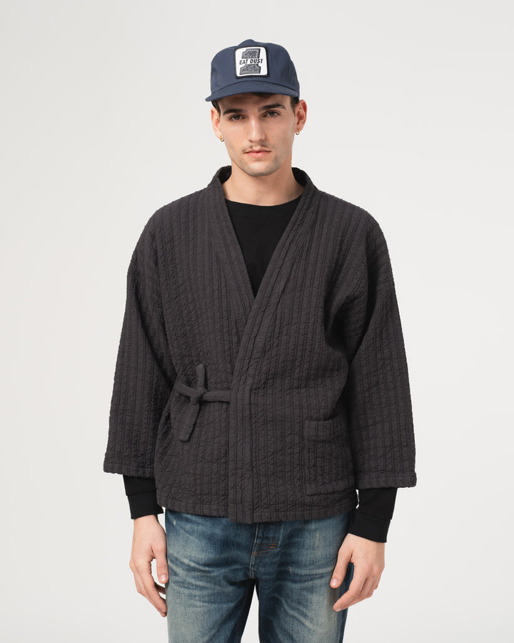 Shogun Kimono Dutton Jacquard Asphalt