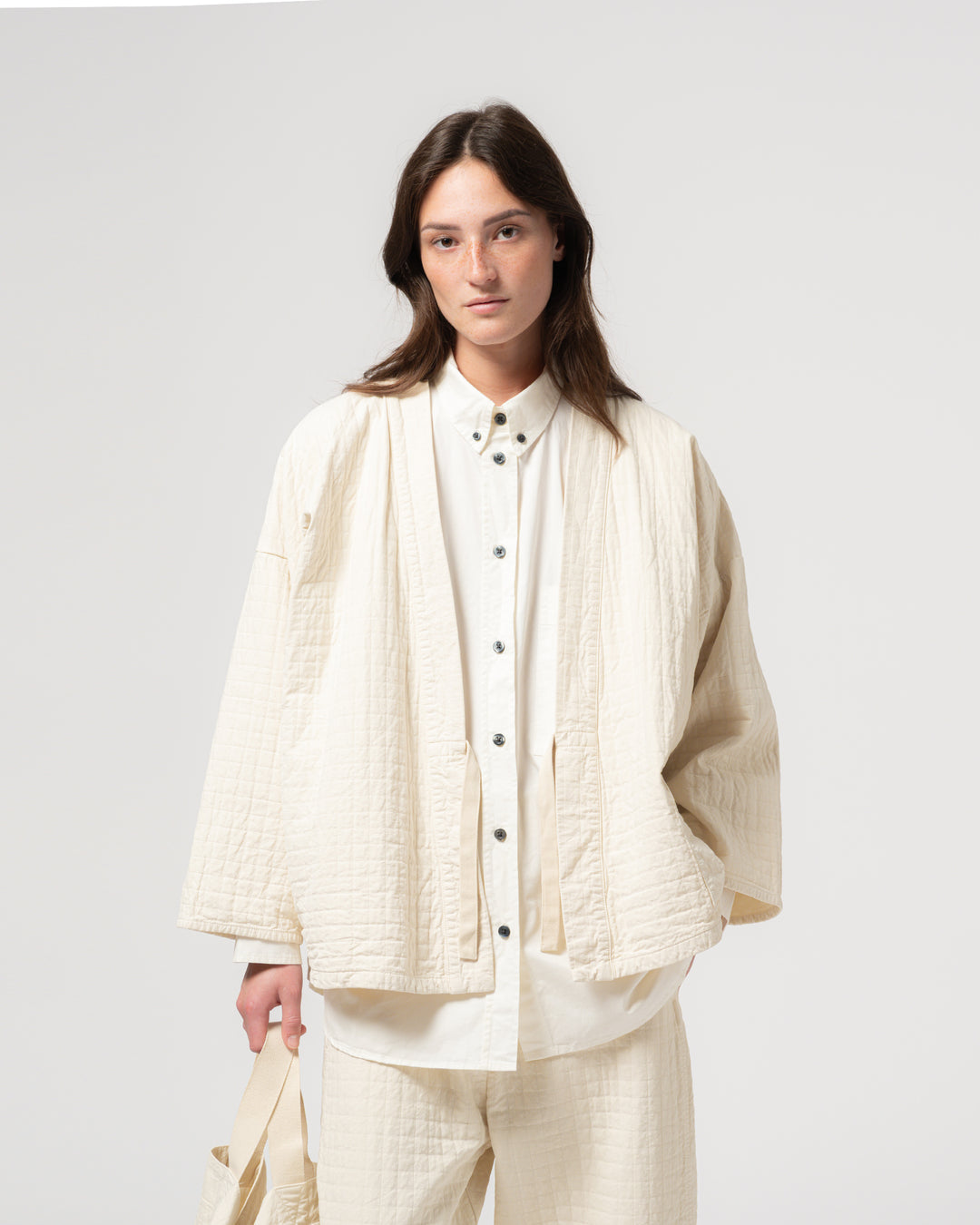 Shogun Kimono Sashiko Cotton Wheat