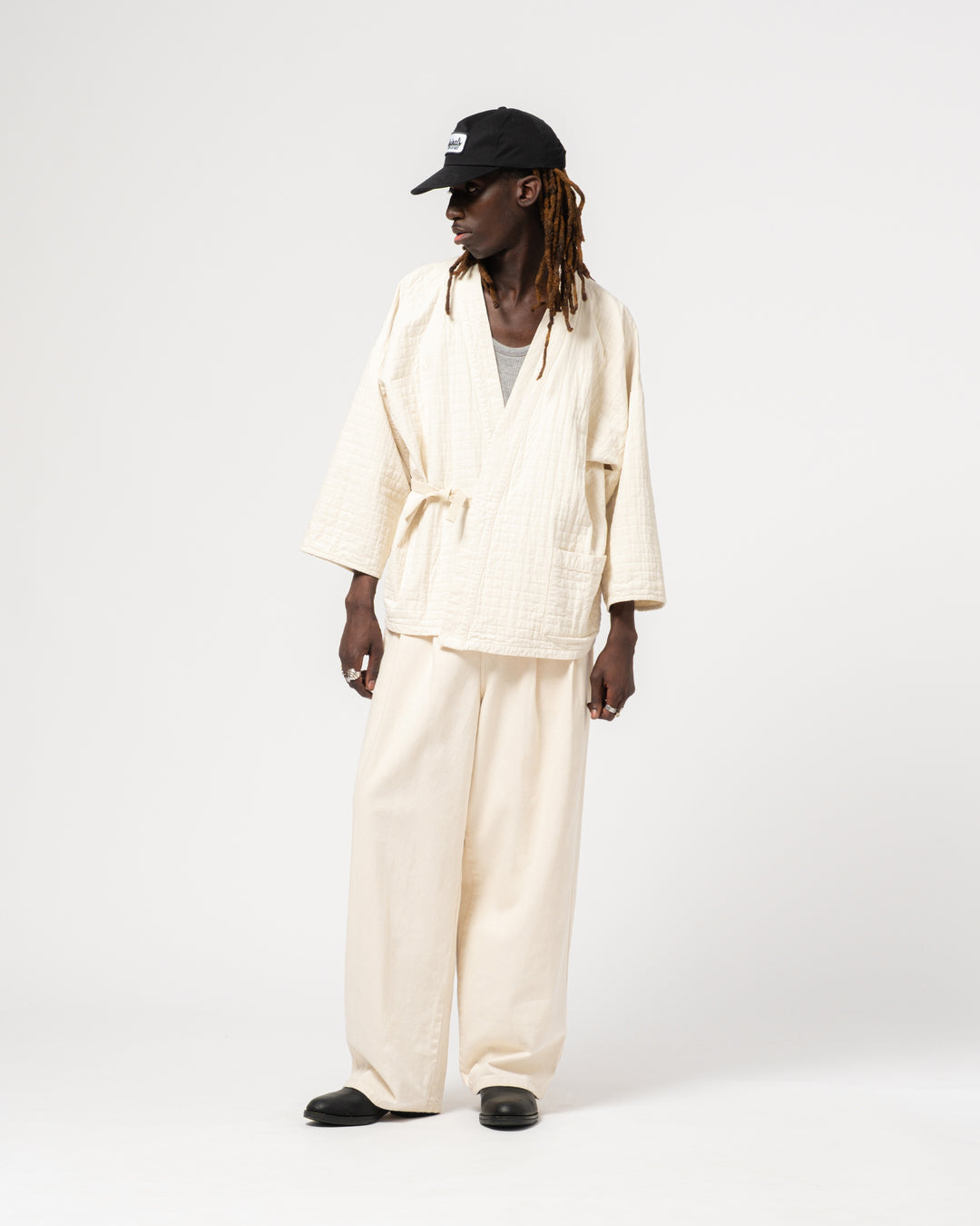 Shogun Kimono Sashiko Cotton Wheat