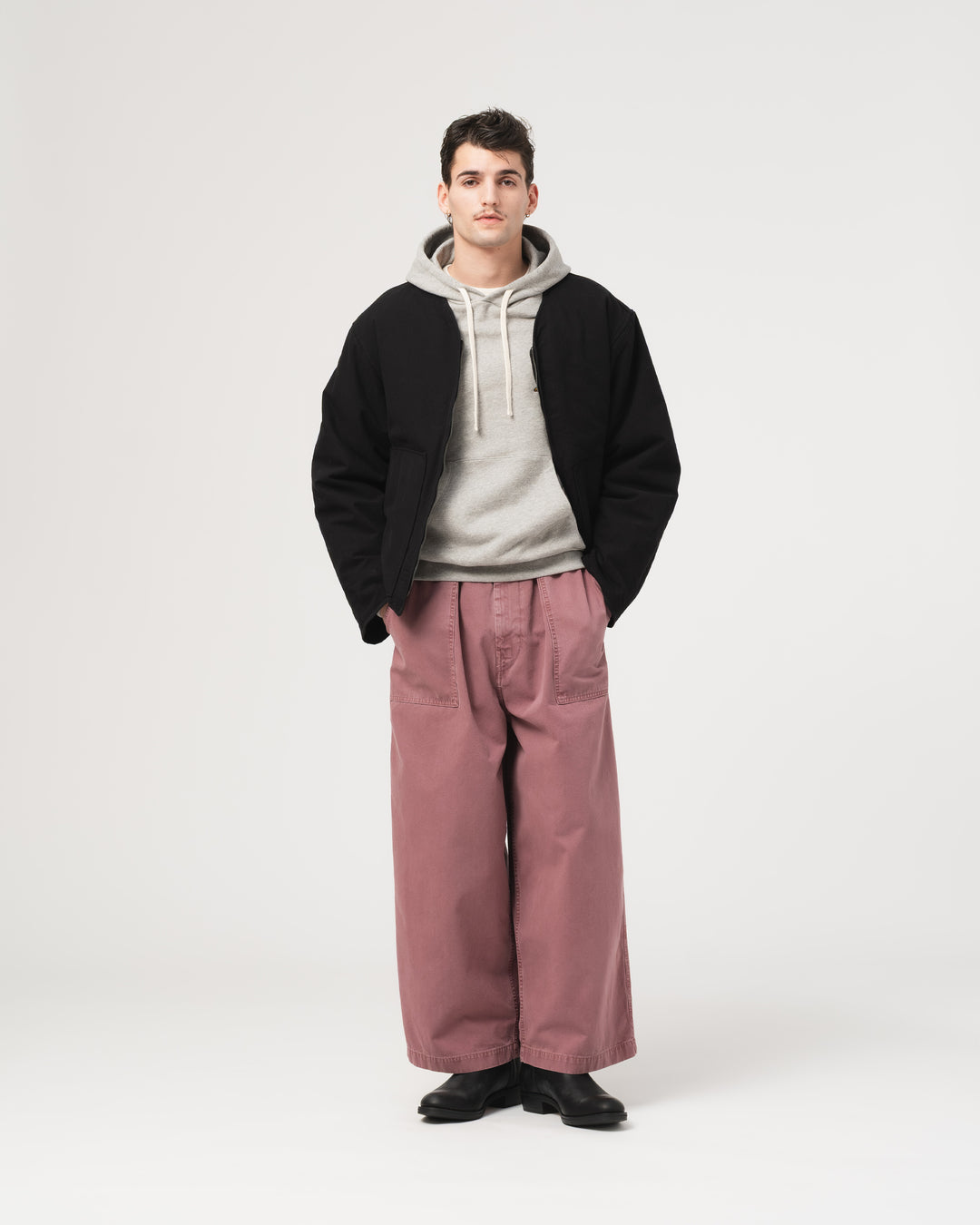 Cotton Liner Padded Cotton Black