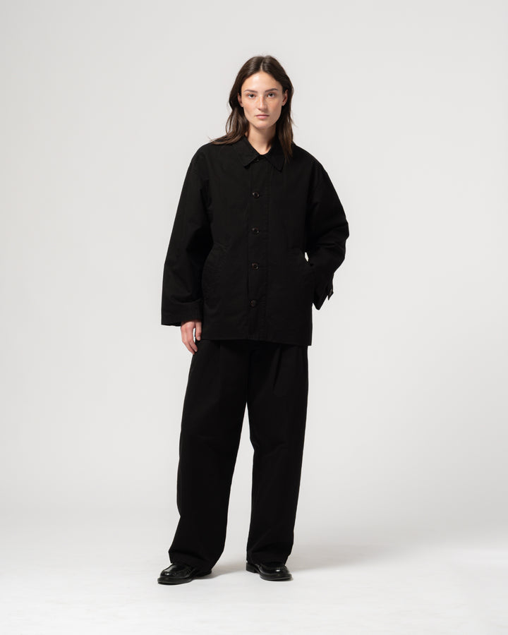 Sunrise Jacket Crispy Cotton Black