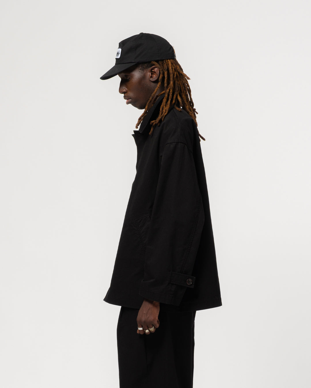 Sunrise Jacket Crispy Cotton Black