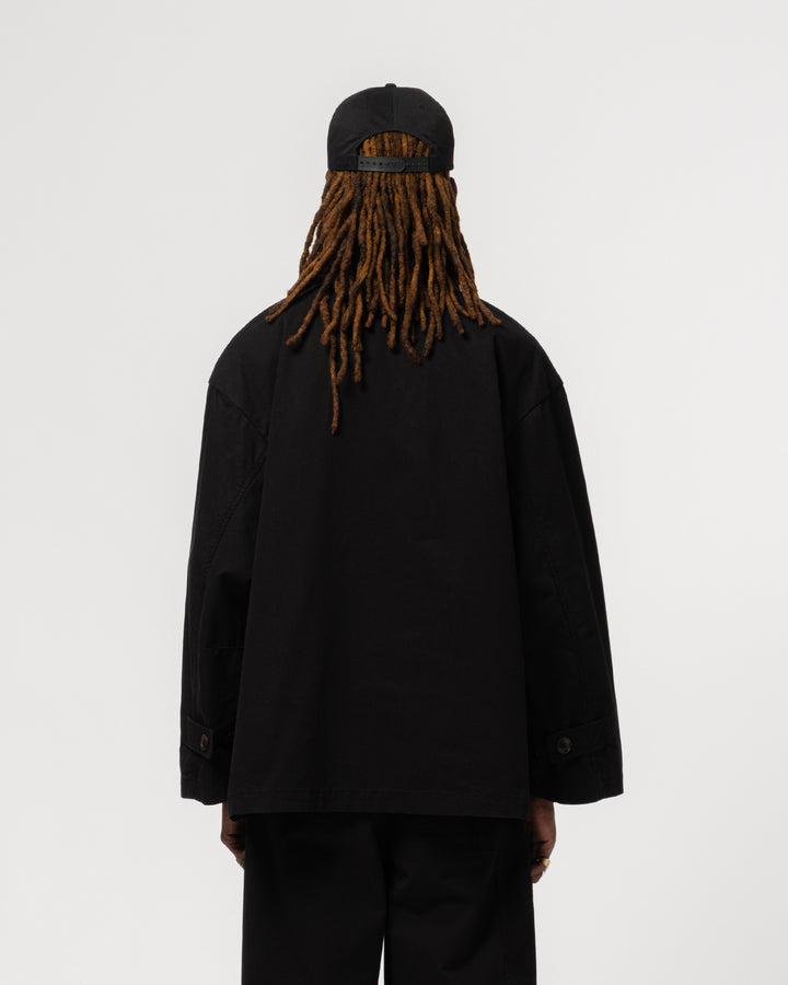 Sunrise Jacket Crispy Cotton Black