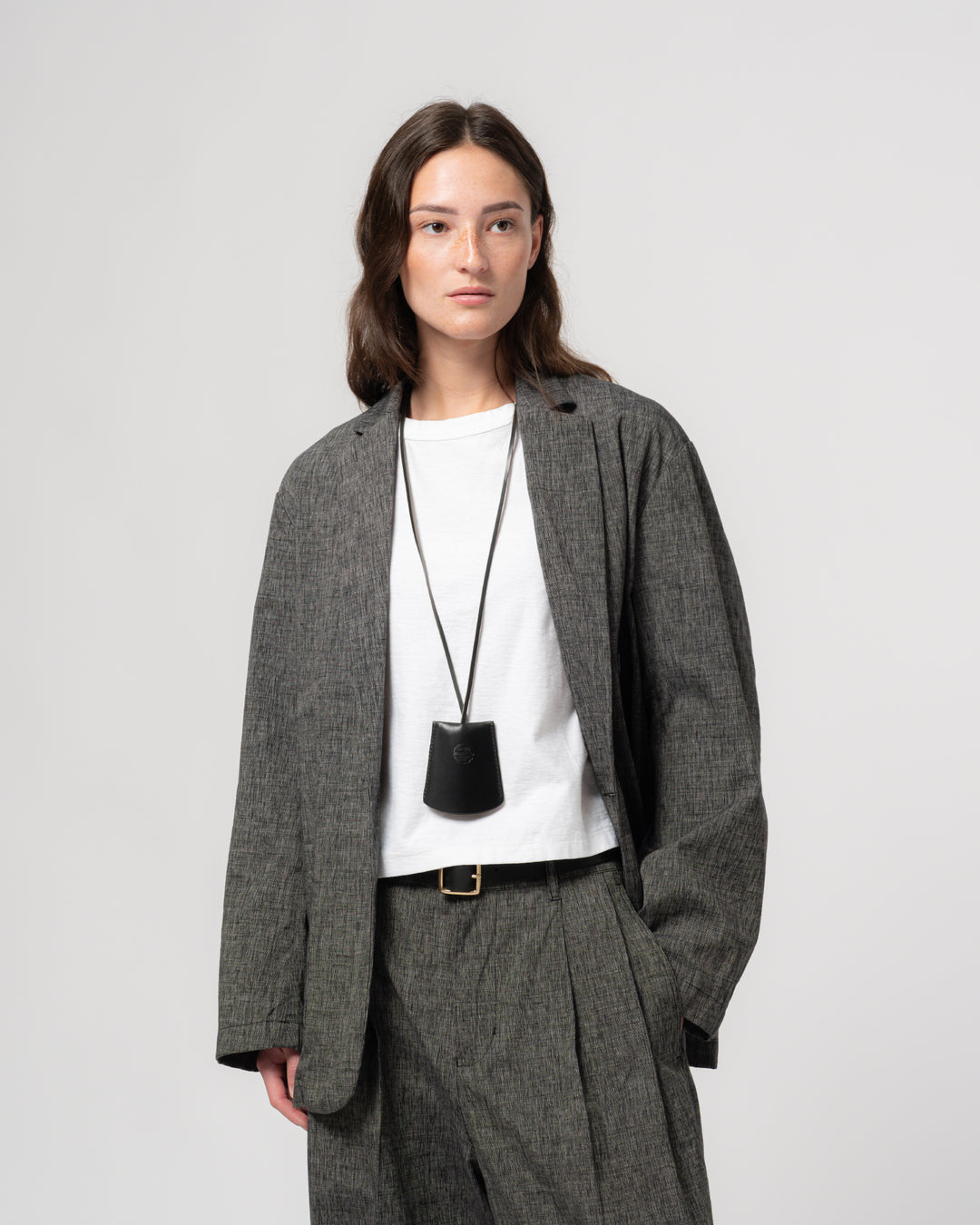 Blazer Giorgio Cotton Asphalt