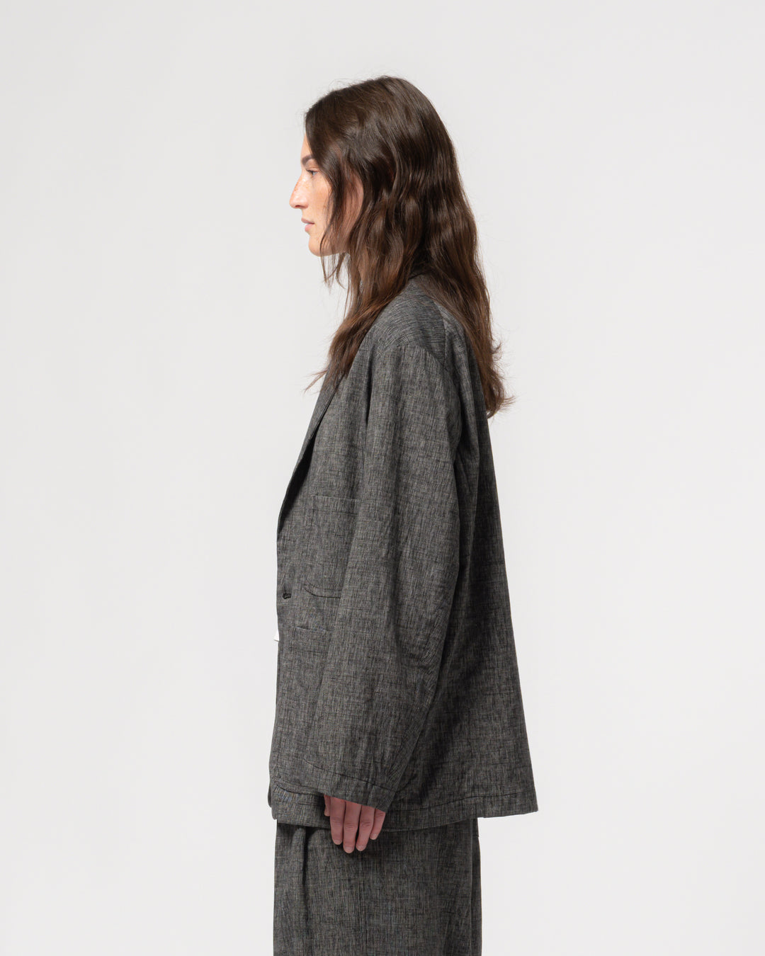 Blazer Giorgio Cotton Asphalt