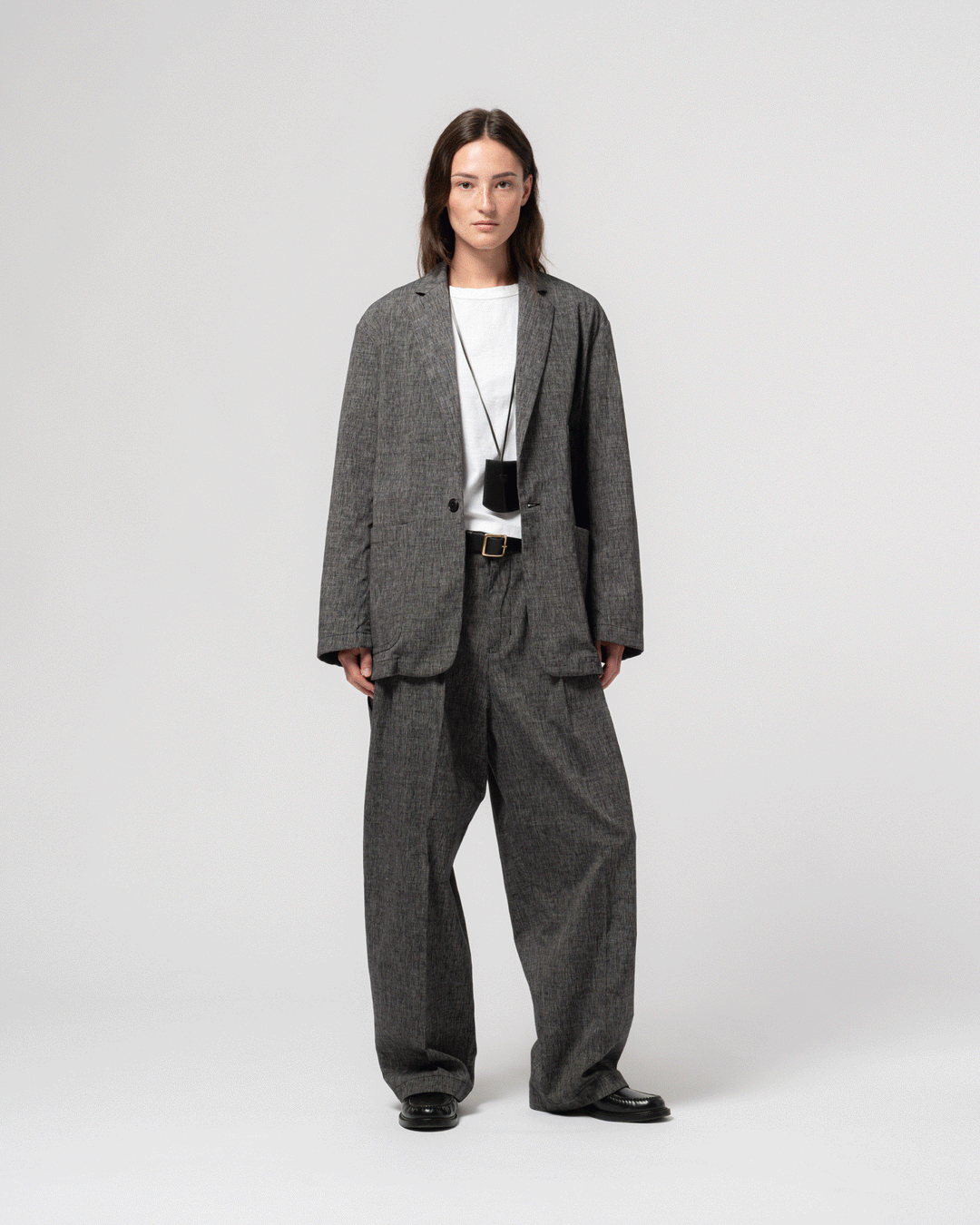 Blazer Giorgio Cotton Asphalt