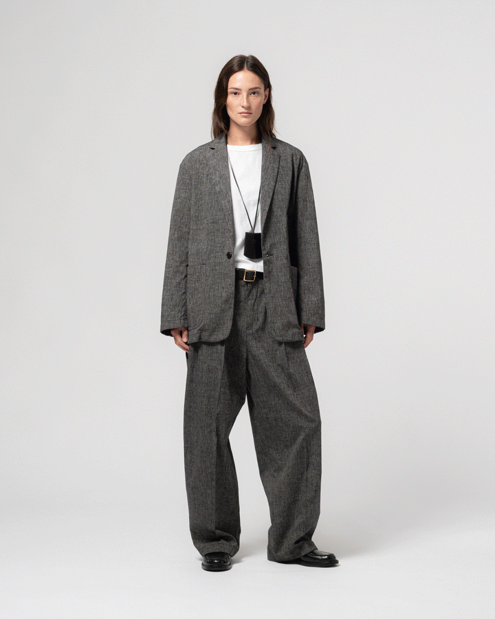 Blazer Giorgio Cotton Asphalt