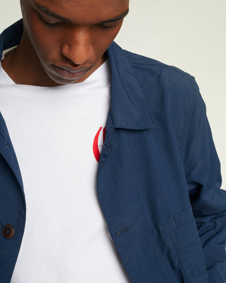Combat Blazer Ripstop Maxi Navy