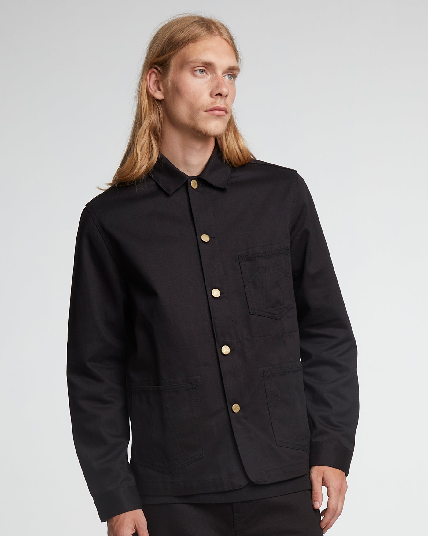 Chore Jacket Garage Cotton Black