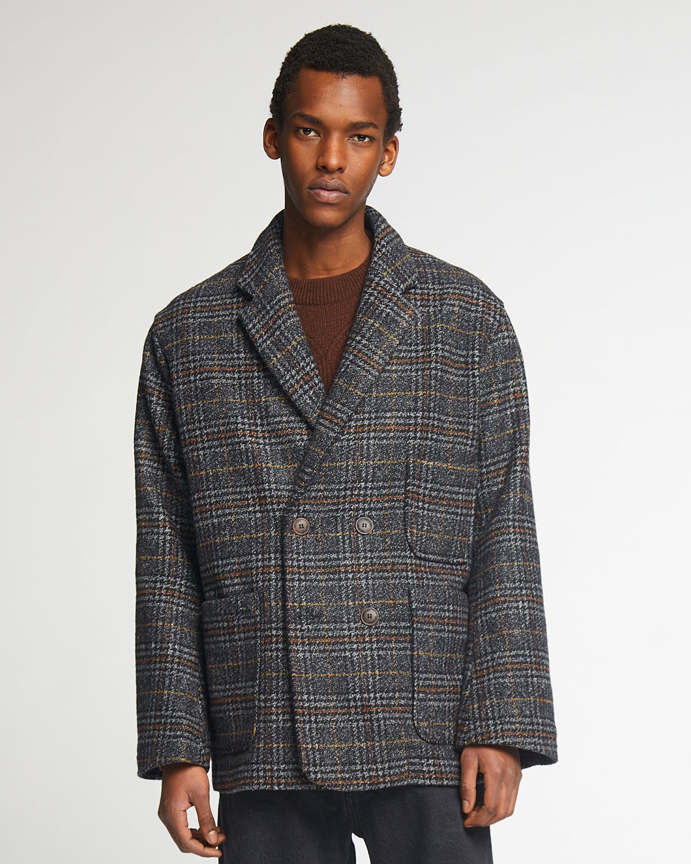 Blazer Glasgow Check Navy