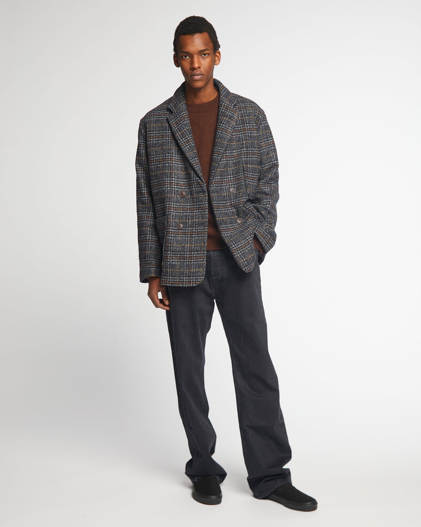 Blazer Glasgow Check Navy