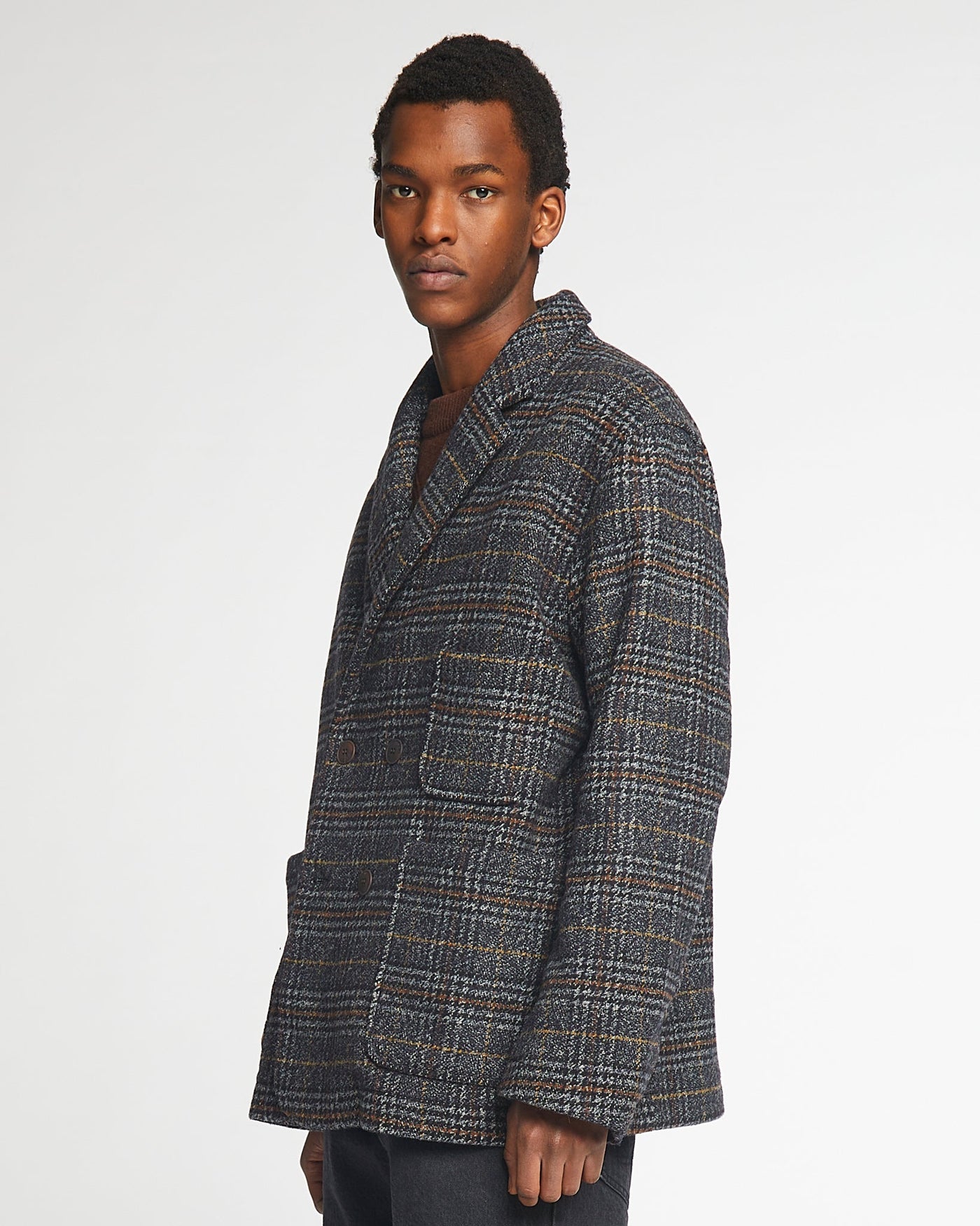 Blazer Glasgow Check Navy