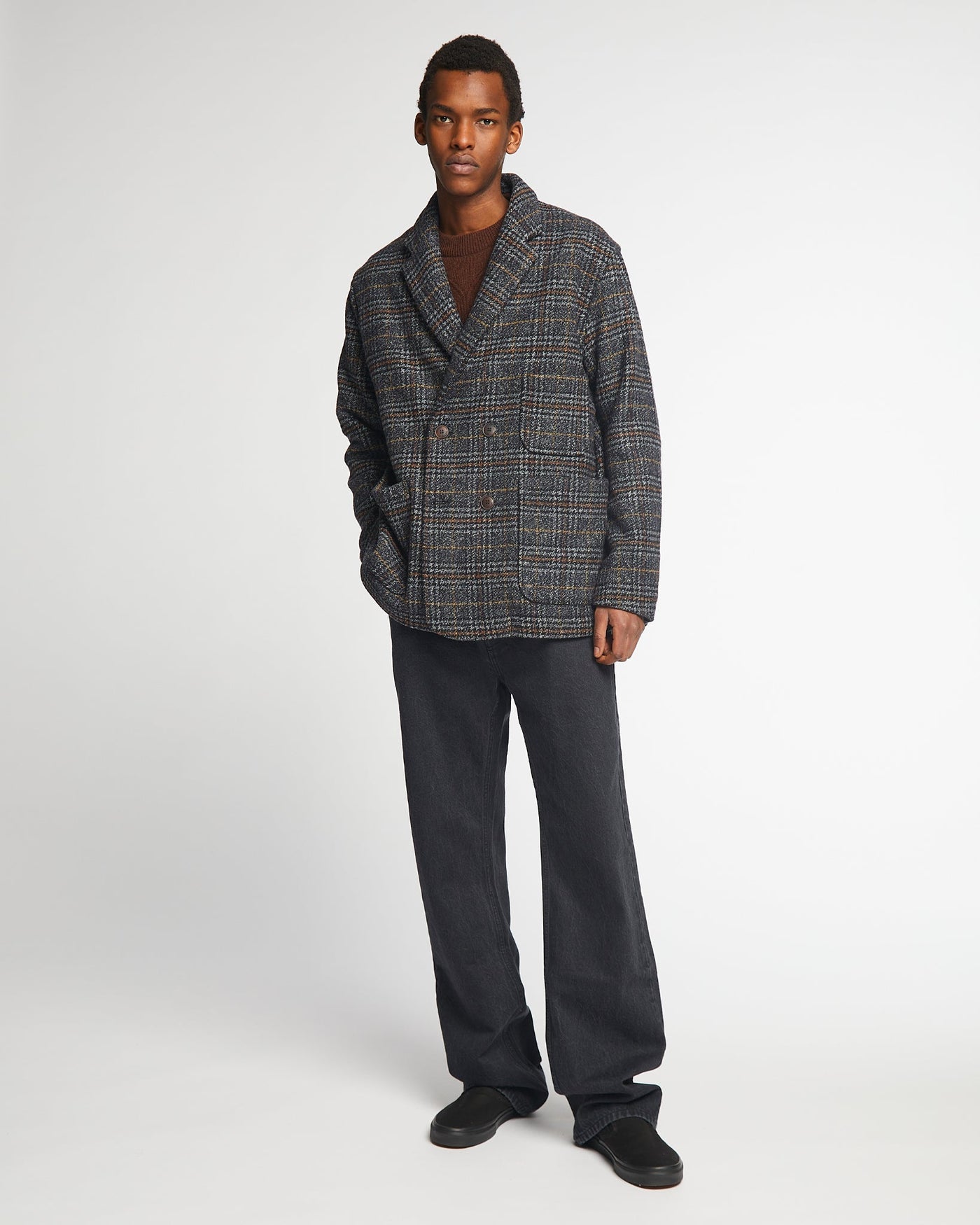 Blazer Glasgow Check Navy