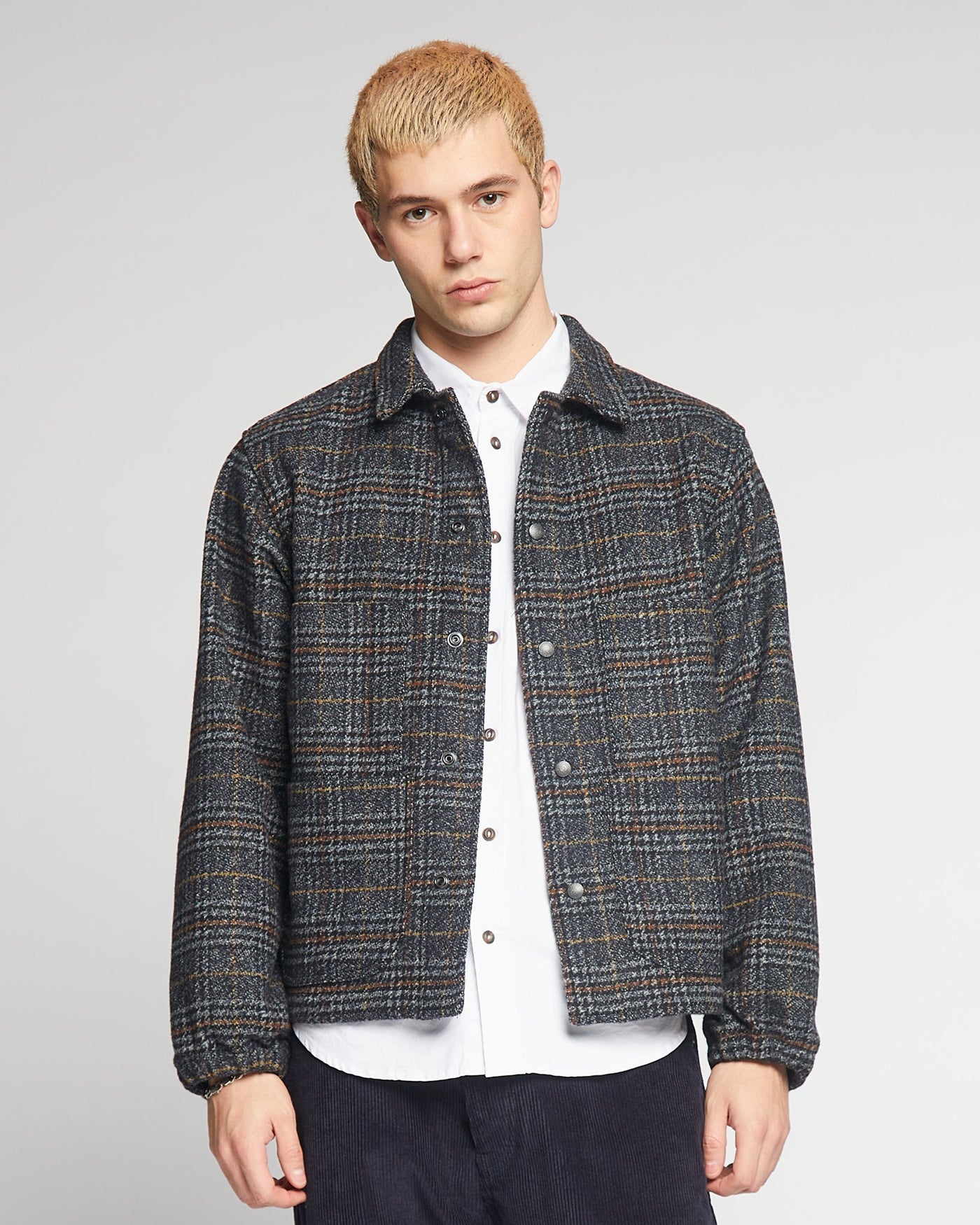 Dogtown Jacket Glasgow Check Navy