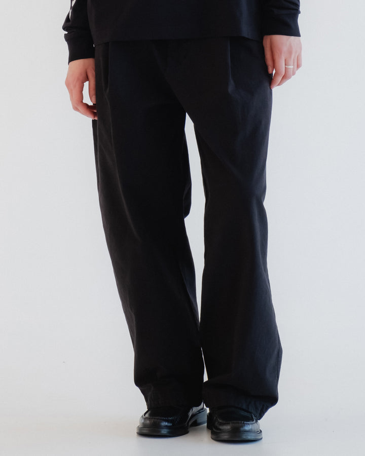 G.o.D British Worker Cotton Linen Black