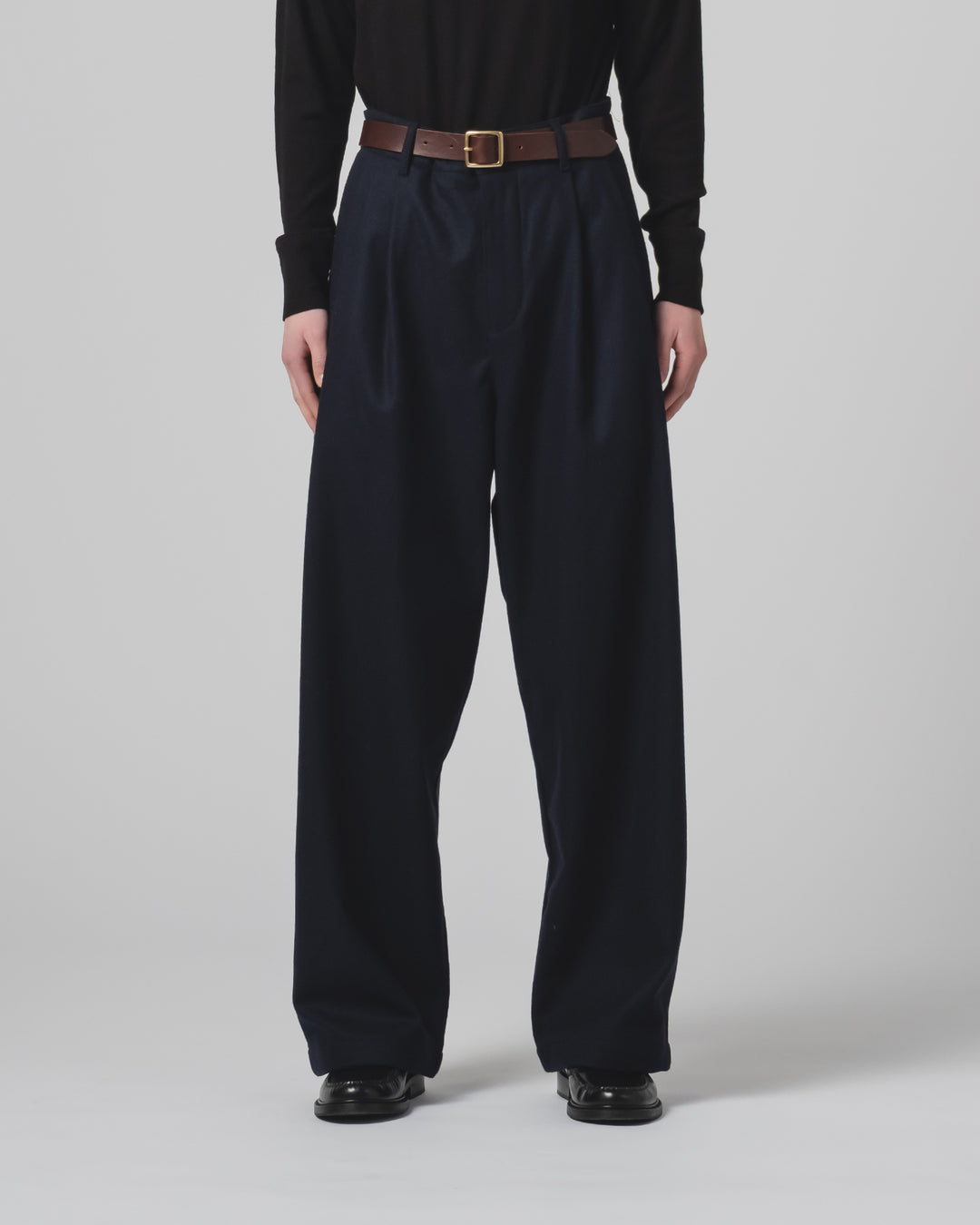 Ambassador Pant Cashart Wool Inkt