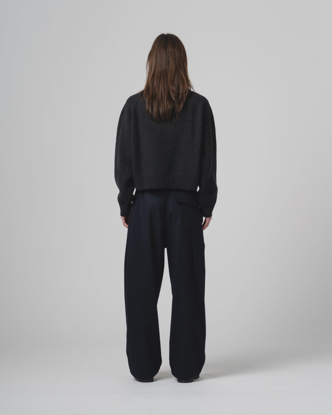 Ambassador Pant Cashart Wool Inkt