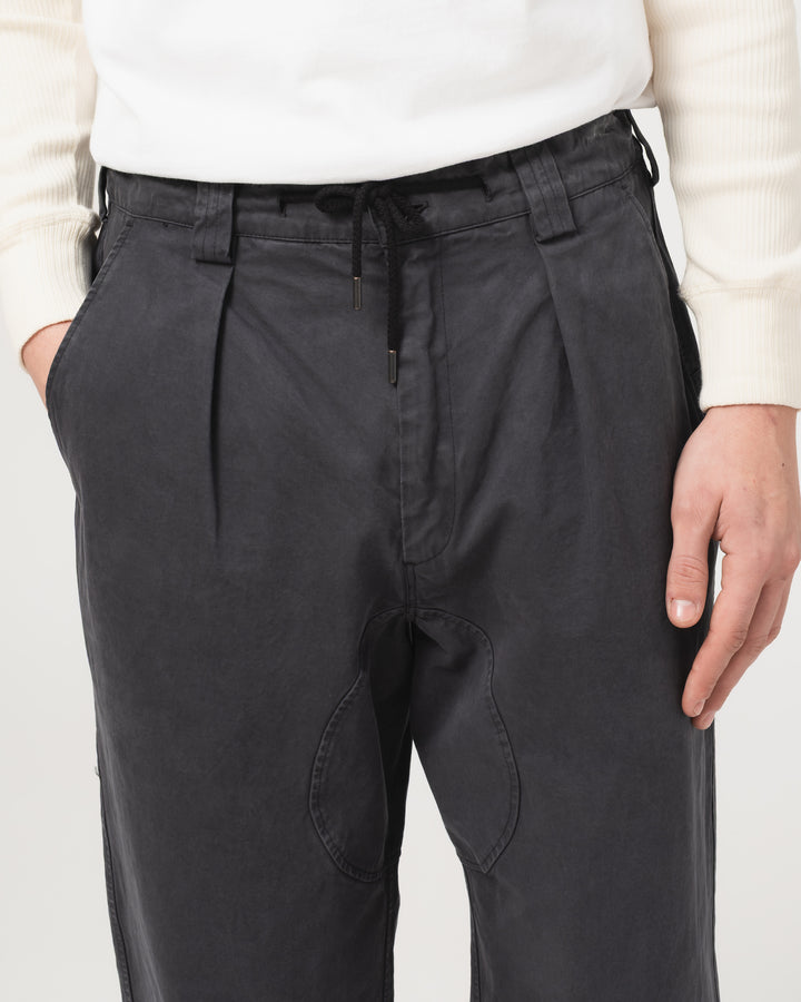 Jungle Pants Gabardine Satin Asphalt