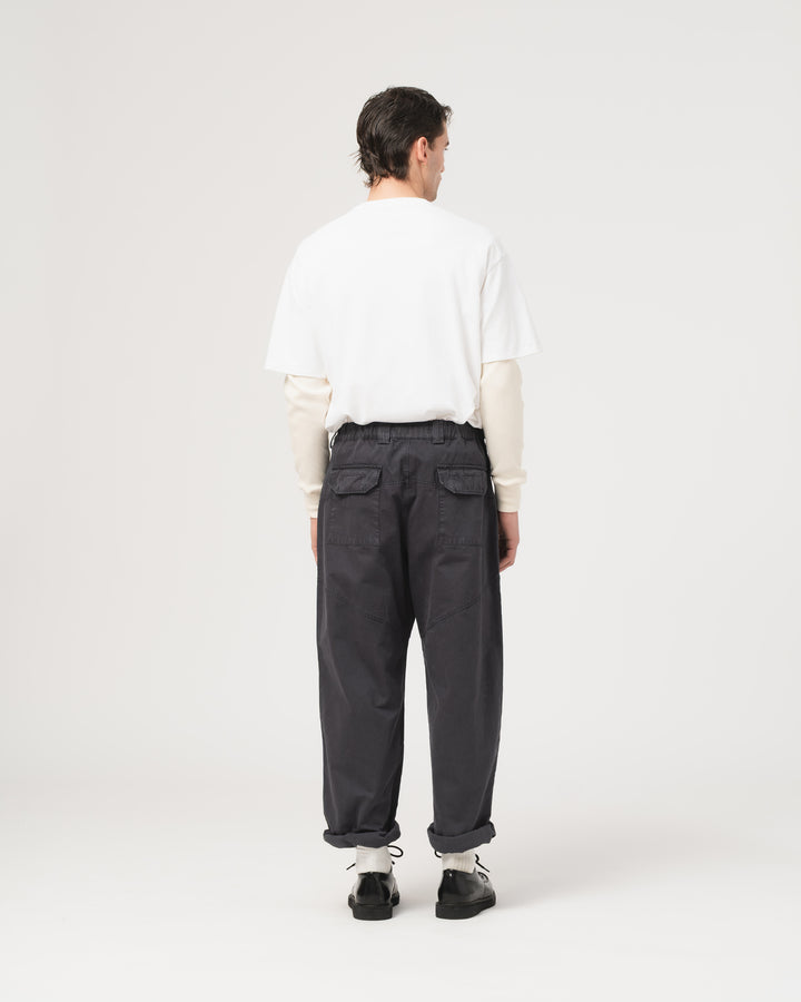 Jungle Pants Gabardine Satin Asphalt