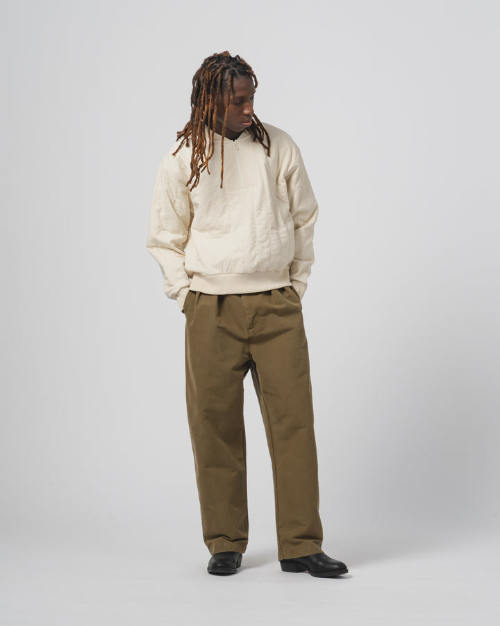 Officer Chino Nebraska Cotton Fossil Green