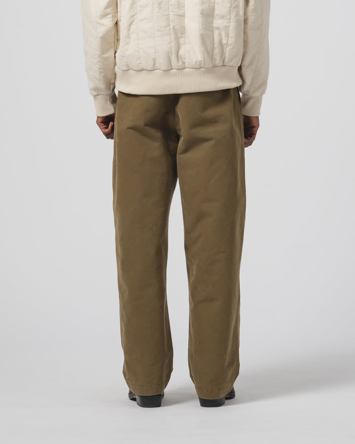 Officer Chino Nebraska Cotton Fossil Green