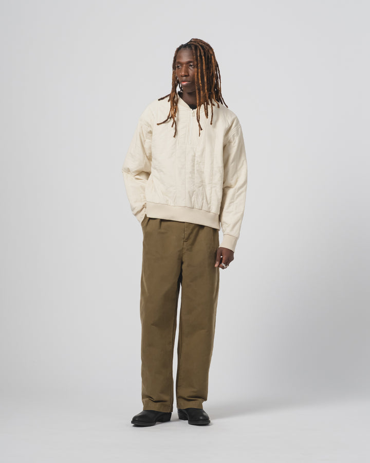 Officer Chino Nebraska Cotton Fossil Green