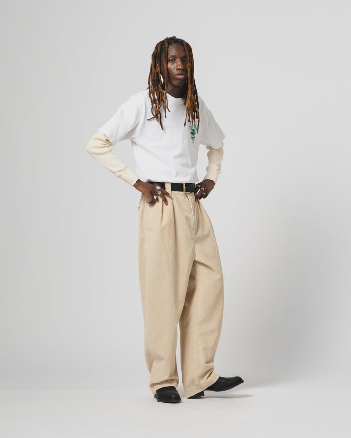 Officer Chino Natural Cord Wheat