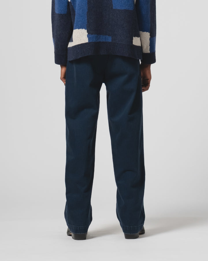 フリスコ チノ エンイグマ デニム ブルー