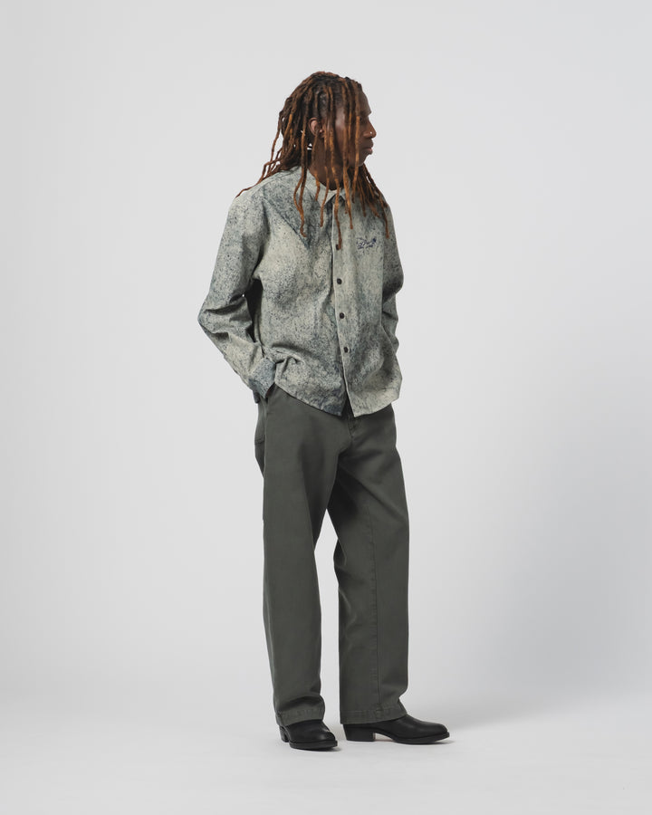 Oakland Chino Canvas Forest Green