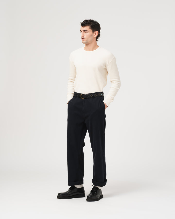 Frisco Chino Herringbone Twill Inkt