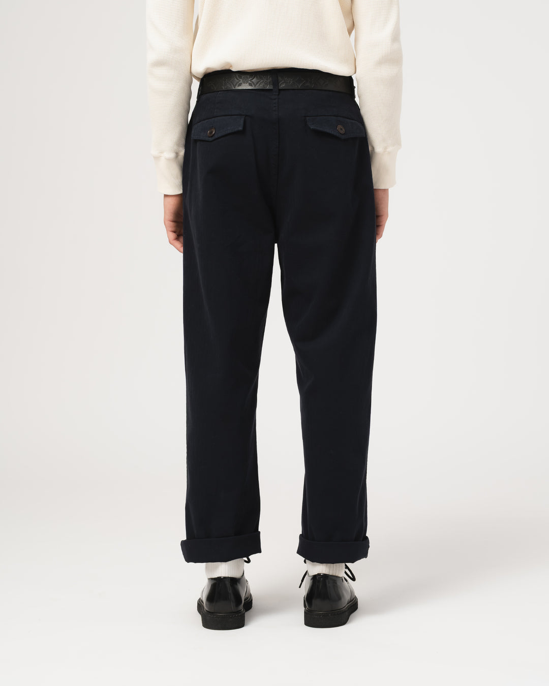 Frisco Chino Herringbone Twill Inkt