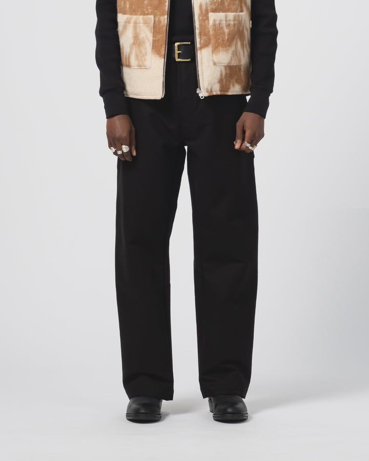 オークランド チノ ネブラスカ コットン ブラック