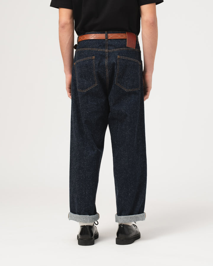 Fit 69 Flh Pants Neppy Denim Indigo