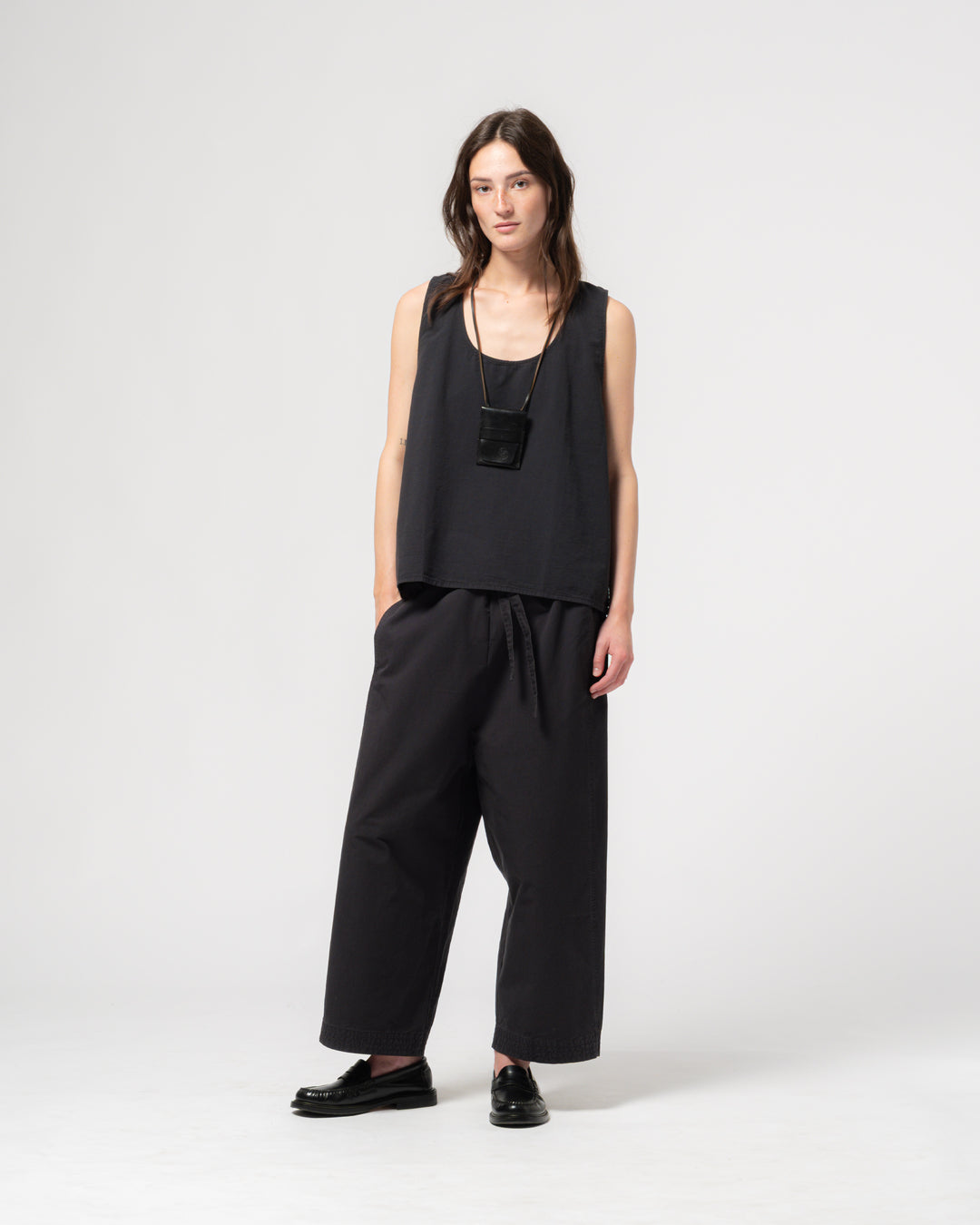 G.o.D Zen Pants Crispy Cotton Midnight Blue