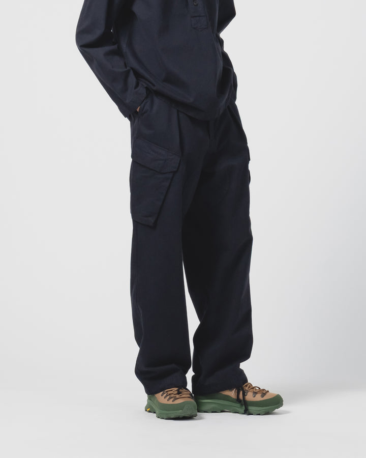 トールパント ガバーディンサテン インク