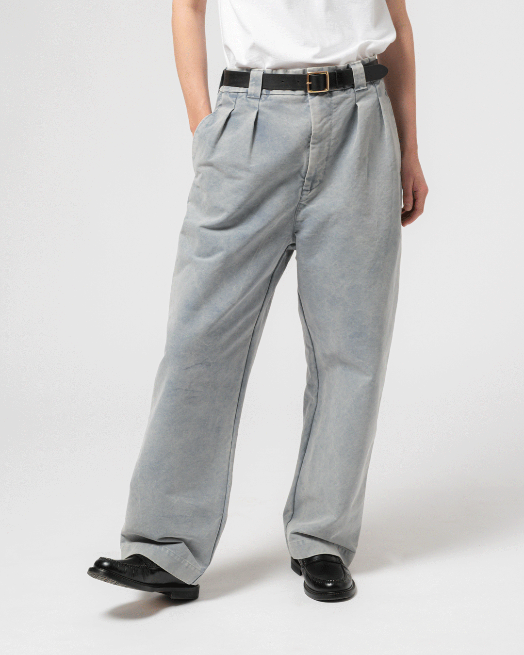 Officer Chino Nebraska Cotton Coastal Blue