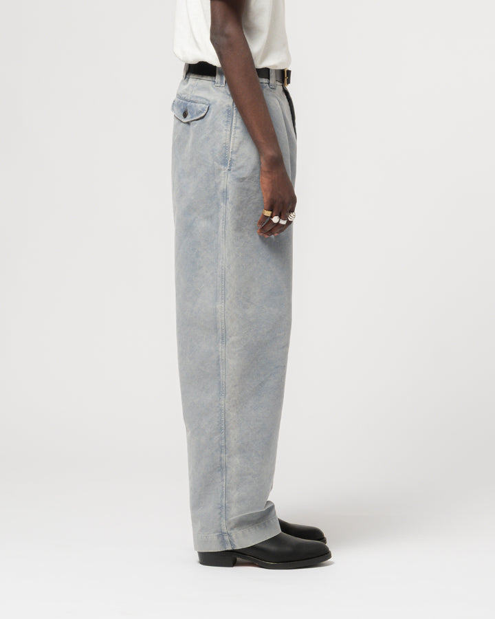 Officer Chino Nebraska Cotton Coastal Blue